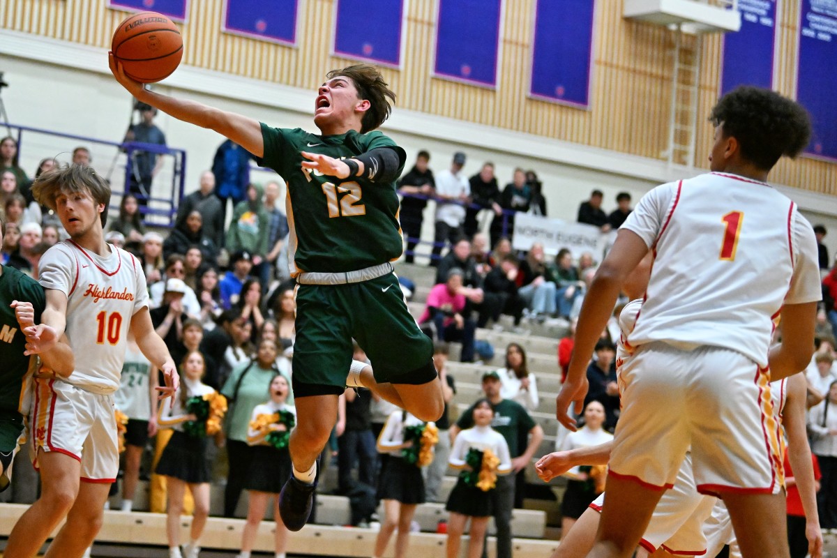 a Putnam North Eugene 5A Oregon boys basketball quarterfinal 2024 Leon Neuschwander 63